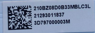 KIT DE LEDS PARA TV INSIGNIA (4 PZ) / NUMERO DE PARTE LB5010C V0_00 / 210BZ08D0B33MBLC3L / 21293011839 / 3D797000003M / PANEL TPT500WR-PV5D.Q / MODELO NS-50F301NA22 - Imagen 3